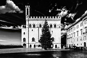 Palazzo dei Consoli a Gubbio in Umbria